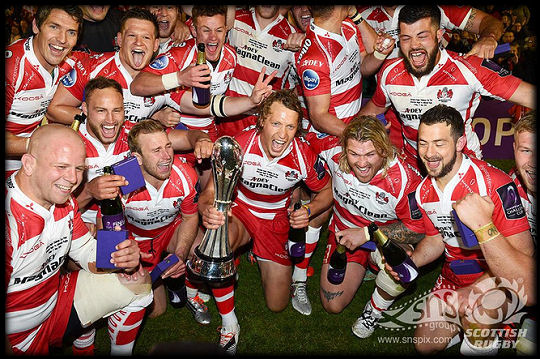 Gloucester Rugby Winners Challenge Cup 2015